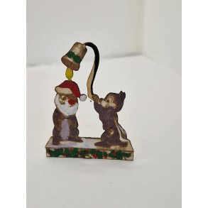  Chip og Chap i tr  5,5 x 7,3 (hndlavet)