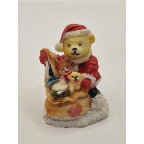 Julebamse med legetj (brugt)