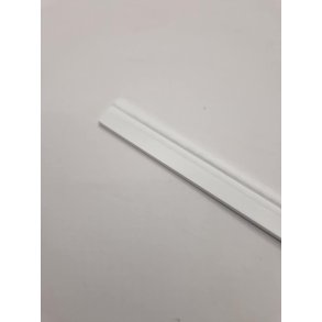 Tr liste hvid malet 45,7 x 1,5 x 0,3 cm (ny)