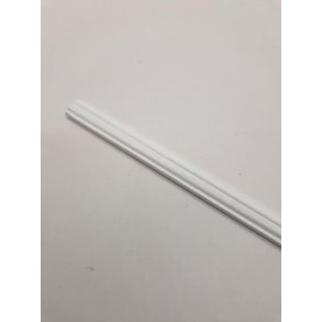 Tr liste hvid malet 45,7 x 0,9 x 0,3 cm DIY005 (ny)