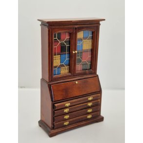 Sekretr med bger (brugt)