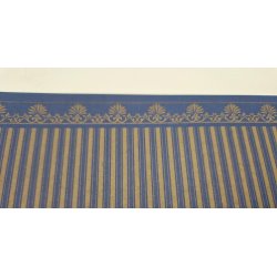  Tapet mrkebl/guld i kraftig kvalitet WP640 (nyt) 