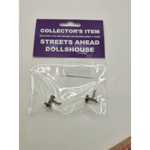 2 vandhaner i metal (nye)