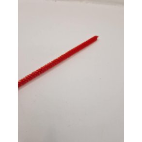 Rd chenille piberenser (ny)