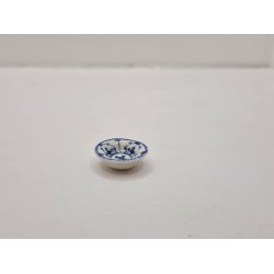 Musselmalet dyb tallerken/skl (ny)