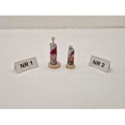 Kkkenrulle holder med jule papir (hndlavet)