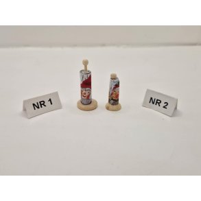 Kkkenrulle holder med jule papir (hndlavet)