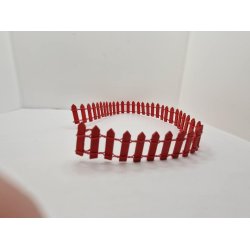 Rdt hegn 50 x 3 cm (nyt)