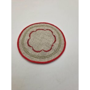 Juletrstppe (hndlavet)