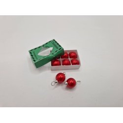 ske med julekugler + 2 lse kugler (nyt)