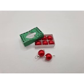 ske med julekugler + 2 lse kugler (nyt)