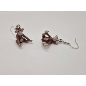 1. st reringe med aber (hndlavet)