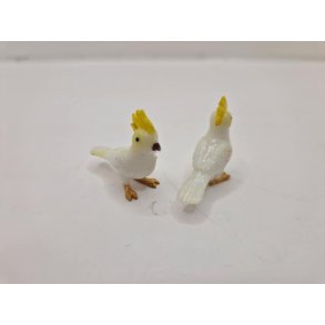  Kakadue i resin (hndlavet)