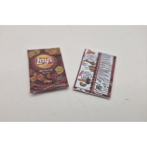Lays barbecue chips (hndlavet)