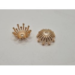 Perleskl i metal (ny)