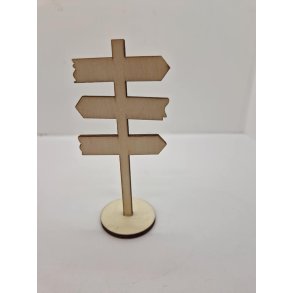 Skilt uden tekst i tr (nyt)