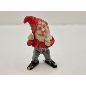 Julemand i plastik (gammel)