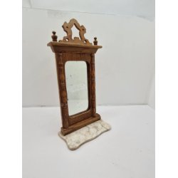 Spejl p marmorplade (antik)