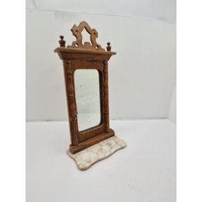 Spejl p marmorplade (antik)