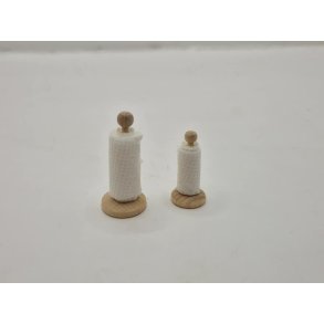 Kkkenrulle holder med kkkenrulle (hndlavet)