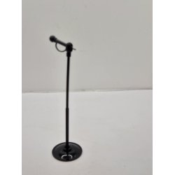 Mikrofon og stativ i plastik (nyt)