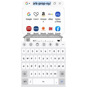 Her kan du se de 2 sm� firkanter �verst i h�jre hj�rne