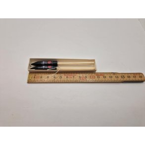 Fyrvrkeri ske med 2 raketter (hndlavet)