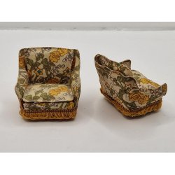 Lundby elegance lnestol fra 1970'erne (brugt)