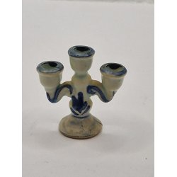 Lysestage i porceln (brugt)