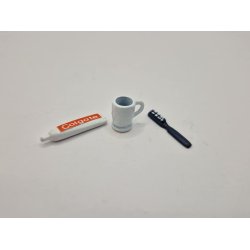 Tandbrste st i metal (nyt)