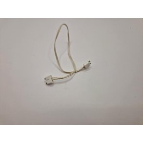 Ledning med 2 Lundby han stik (brugt)