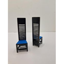 Spisebordsstol i resin. Eames (ny)