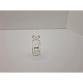 Glas med tekst (brugt)