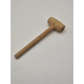 Stor hammer/klle i tr (brugt)