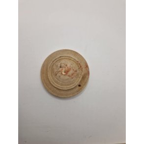 Fad/tallerken i tr (brugt)  4,1 cm