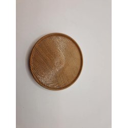  Serveringsbakke i tr (gammel)  5,7 cm