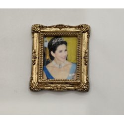 Billede. Dronning Mary (hndlavet)