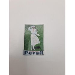 Plakat med Persil vaskepulver i kraftig karton (hndlavet)