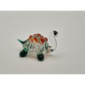 Skildpadde i glas (brugt/som ny)