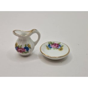 Kande og fad/servante st i porceln (nyt)