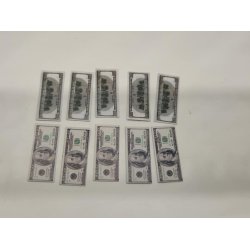 10 stk legetjs pengesedler (nye)