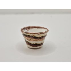 Skl/urtepotteskjuler i keramik (hndlavet)