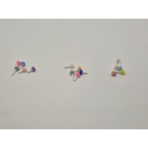 5 slikkepinde i forskellige farver (nye)