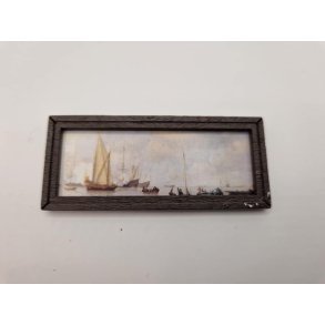 Maleri med sejlskibe (nyt)