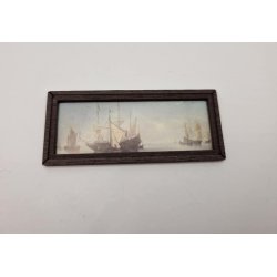 Maleri med sejlskibe (nyt)