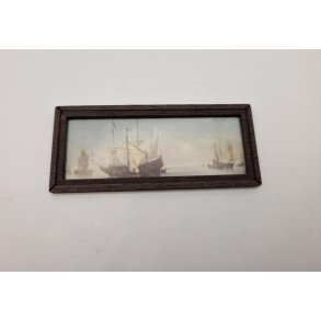 Maleri med sejlskibe (nyt)