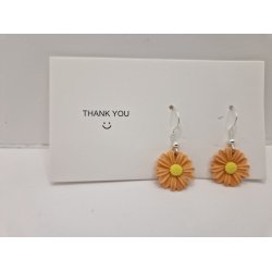 Orange blomst re ringe