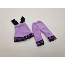 Lilla nattj med sort blonde