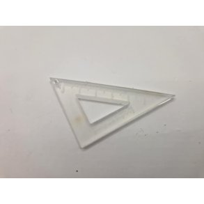 Stor trekants lineal (ny)