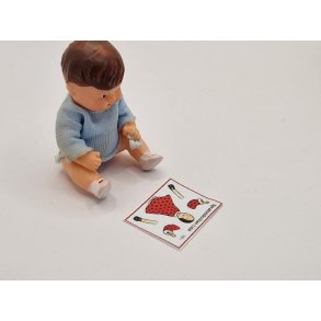 Sprlle dukke i papir (brugt)